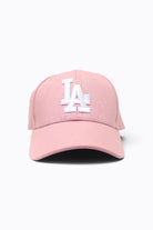 Baseball cap with embroidered Los Angeles logo and curved brim