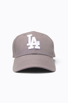 Baseball cap with embroidered Los Angeles logo and curved brim